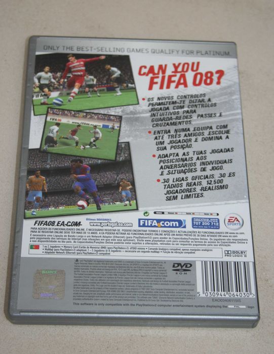 FIFA 08 para ps2