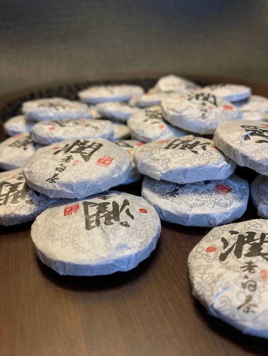 Білий чай Монета Фудінг 10 шт Китайський чай шоу мей  2015 року