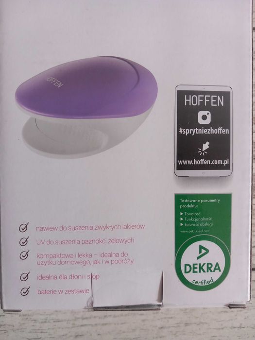 Suszarka do paznokci z lampą UV