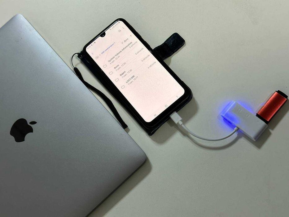 Кардрідер USB-C 3в1 SD TF USB для iPhone 15 iPad MacBook Android ноутбука ПК | Перевірено