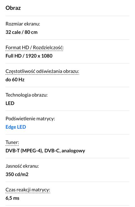 Telewizor sharp lcd colour tv model lc 32le244e
