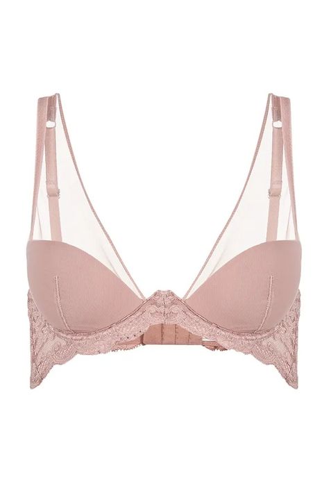 Бюстгальтер FLEUR DU MAL

Sheer Overlay Demi Bra