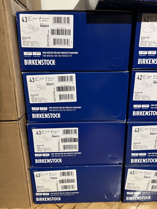 Замшеві шльопанці Birkenstock Boston оригінал !!!
