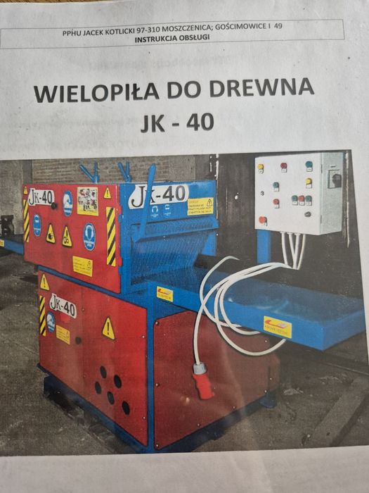 Wielopiła do drewna JK-40