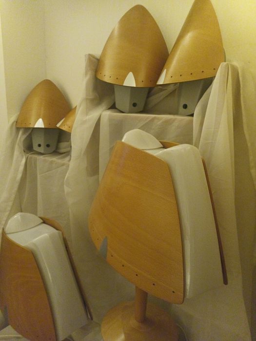 Unikat!  Oferuję komplet 4 lamp kultowej serii "Harmonie"marki Lucid,