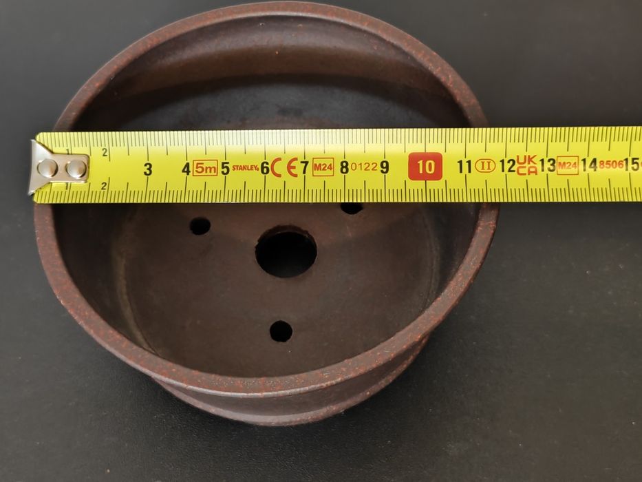 Vaso novo para bonsai