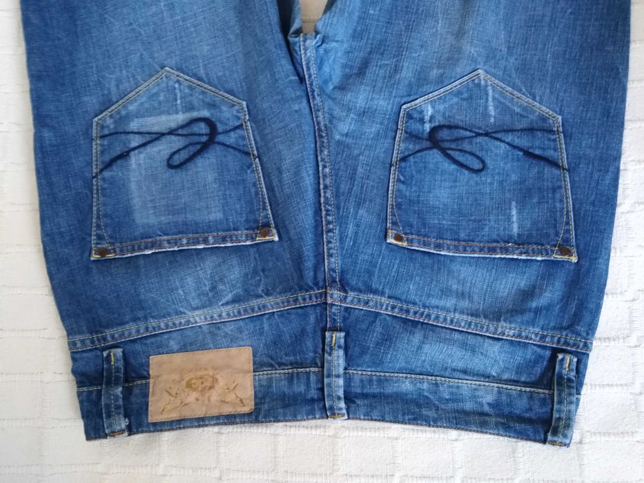 Calças Ganga Azuis ECD By Esprit Boyfriend Denim