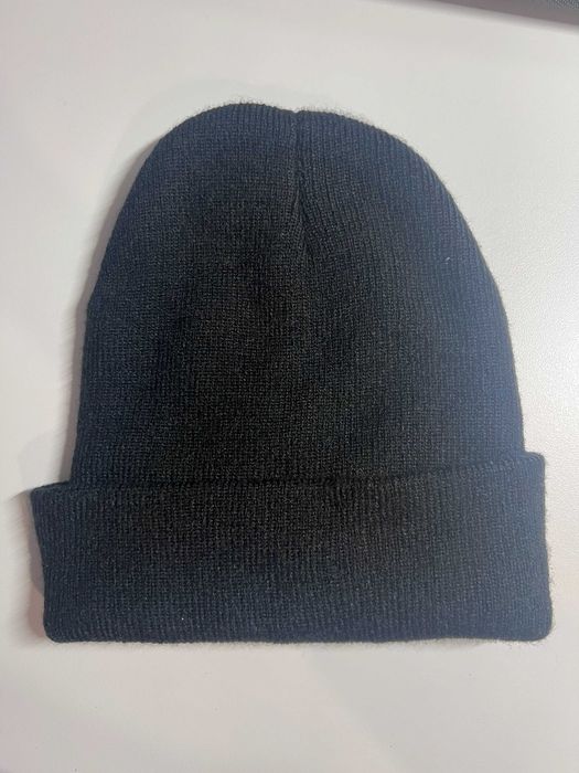 Czarna Czapka Zimowa Tommy Hilfiger Big Logo