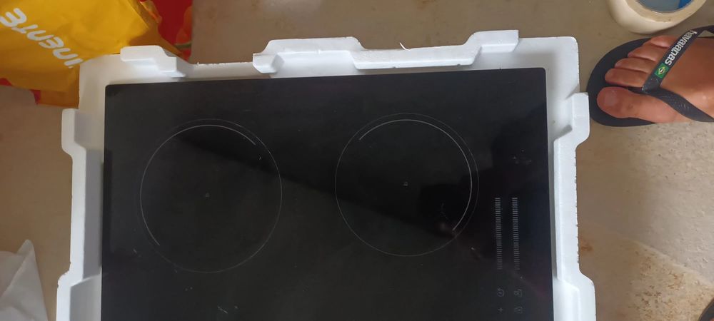 Placa indução como nova