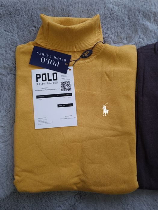Sweter męski wcroznych kolorach z golfem lub polgolfem rozm M L XL XXL