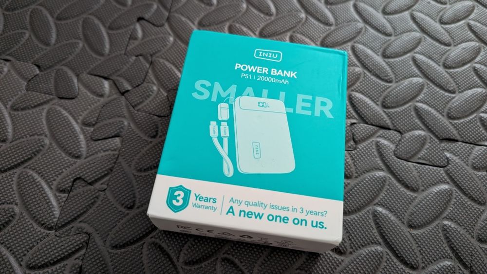 [Novo] Powerbank Super Compacta 20000mAh Super Fast Charge 25W!