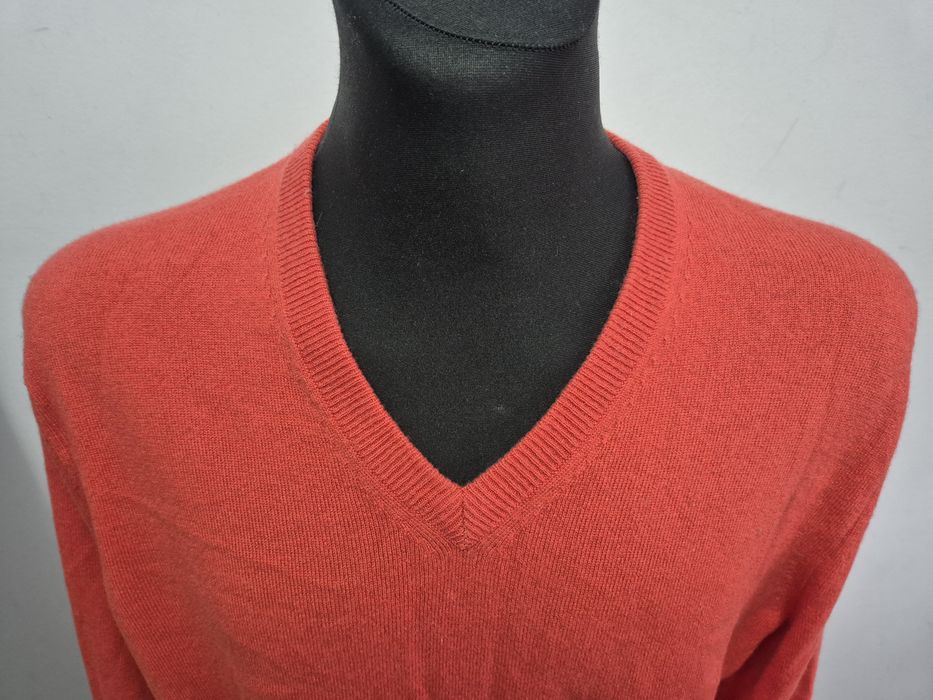 MAERZ roz. 52 L lekki sweter premium 100 % KASZMIR