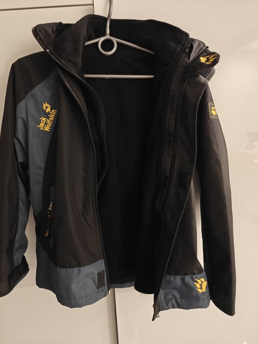 Kurtka Jack Wolfskin z odsuwanym polarem