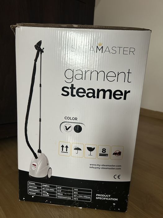 Parownica Prasowacz parowy steamaster NOWA