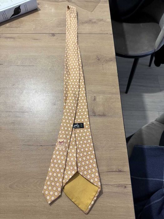 Галстук Hermes шелк