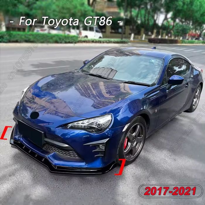 Сплитер губа на бампер Subaru BRZ Toyota GT86 накладка на бампер брз