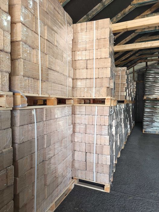 Brykiet drzewny kostka ruf bukowo-dębowy