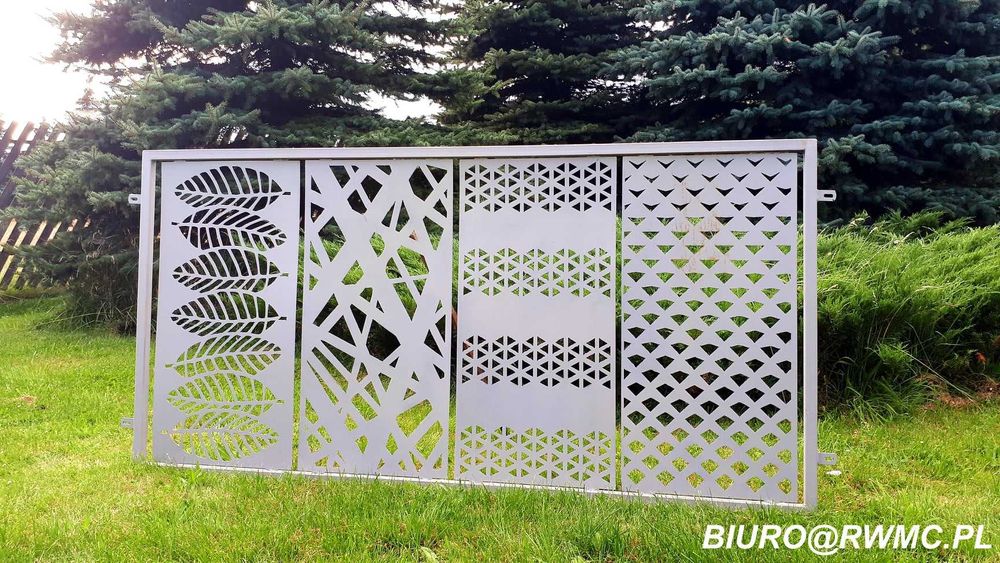 Przęsła ogrodzeniowe brama furtka ogrodzenia palisadowe żaluzjowe