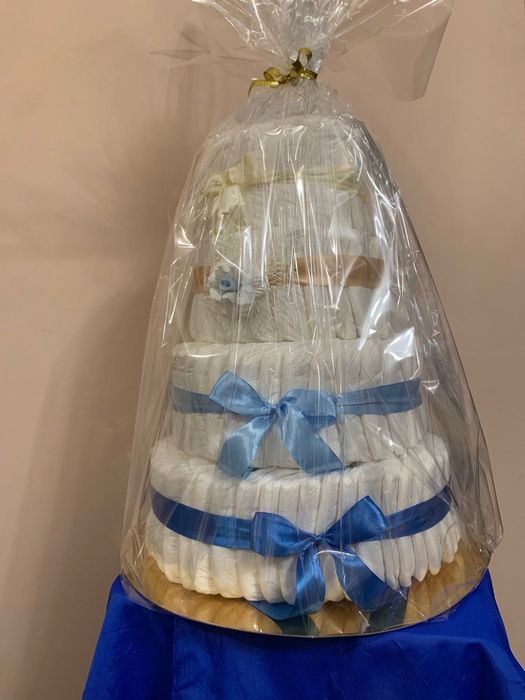 Торт з памперсів