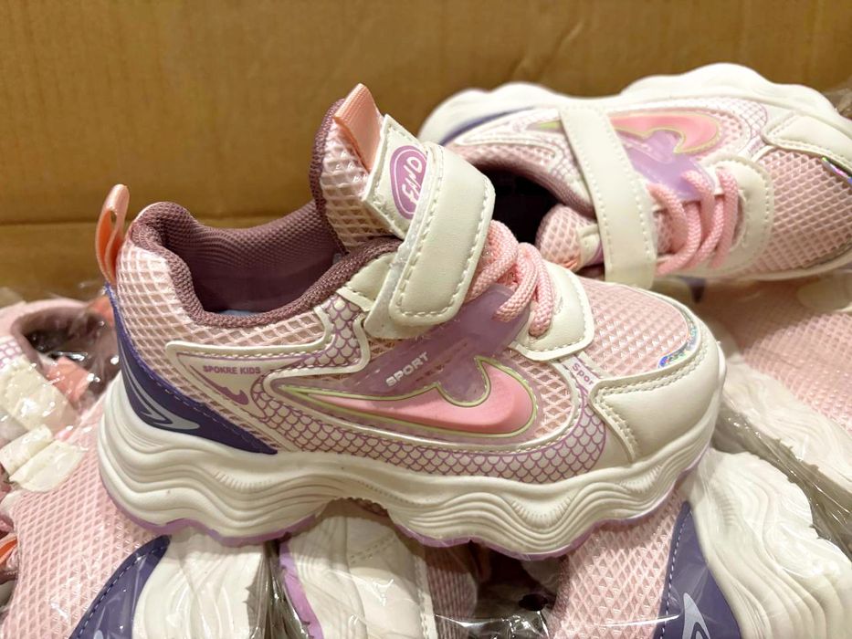 Кросівки рожеві для дівчинки на весну 26-31  кроссовки для девочки .