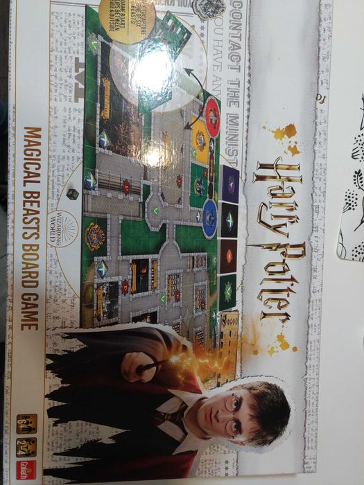 Harry Potter gra planszowa Magical Beasts Board Game 50% taniej
