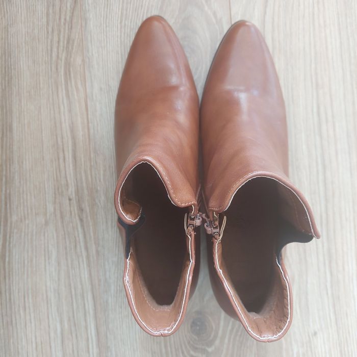 Sztyblety damskie, brązowe