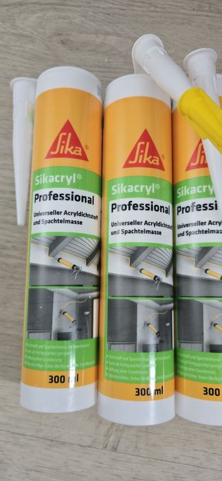 Sika Sikacryl Professional biały uszczelniacz akrylowy