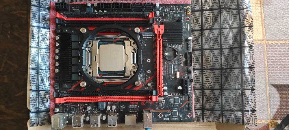 Материнська плата ZSUS X99 + XEON E5-2673v3 + DDR3 16Gb