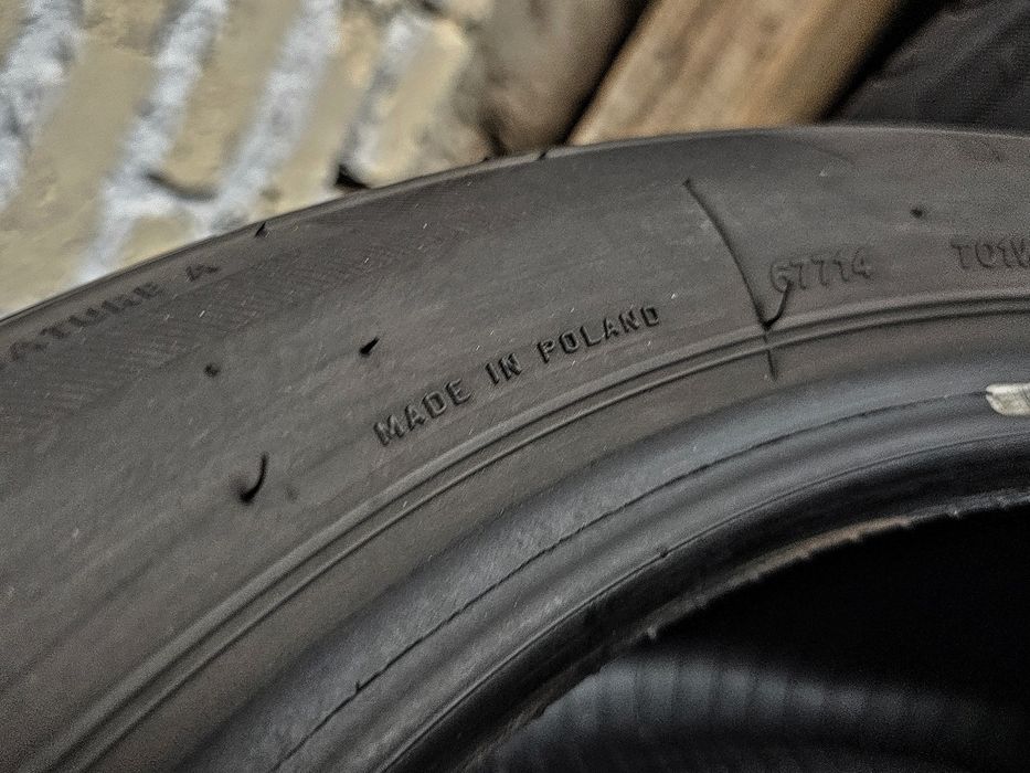 Пара 225/45r17 Bridgestone | 7mm | 2023 | Стан нових | Преміум шини