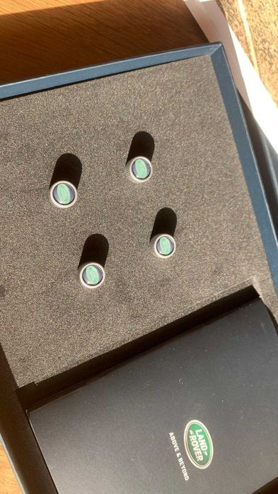 Lange Rover: Tampas para válvulas de pneus Range Rover