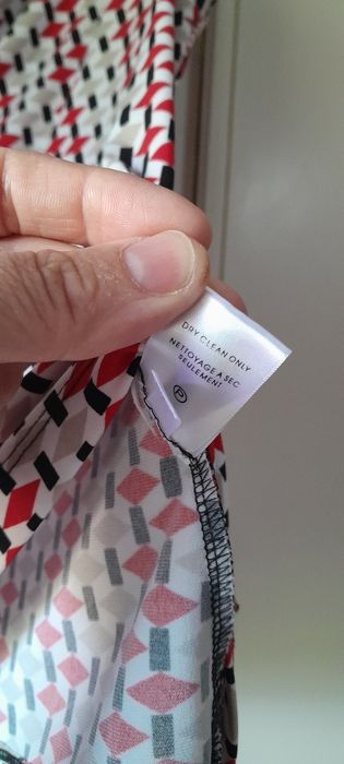 Tunica decote drapeado calvin klein