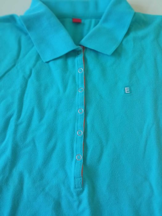 Esprit damska koszulka polo bawełniana r M