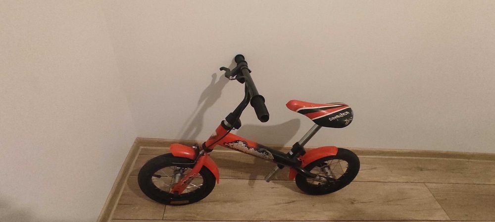 Rowerek biegowy z hamulcem