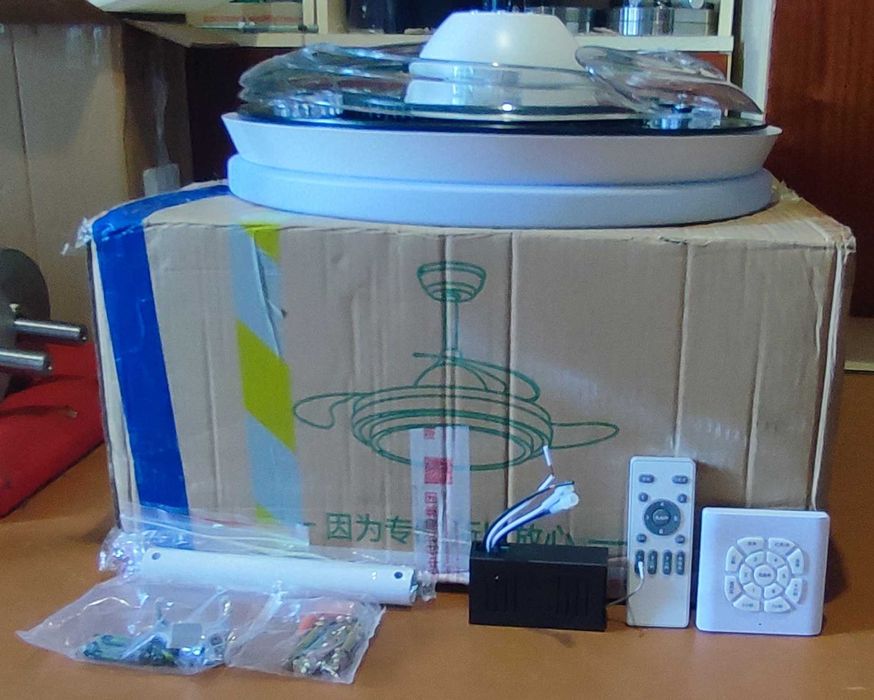 Потолочный светильник-вентилятор