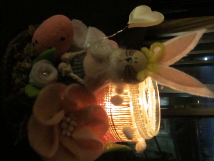 Arranjo artesanal de pascoa