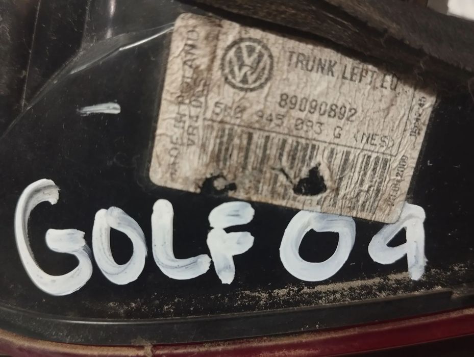 FAROLIM DA MALA VOLKSWAGEN GOLF VI 6 - 08-12 - ESQUERDO / DIREITO