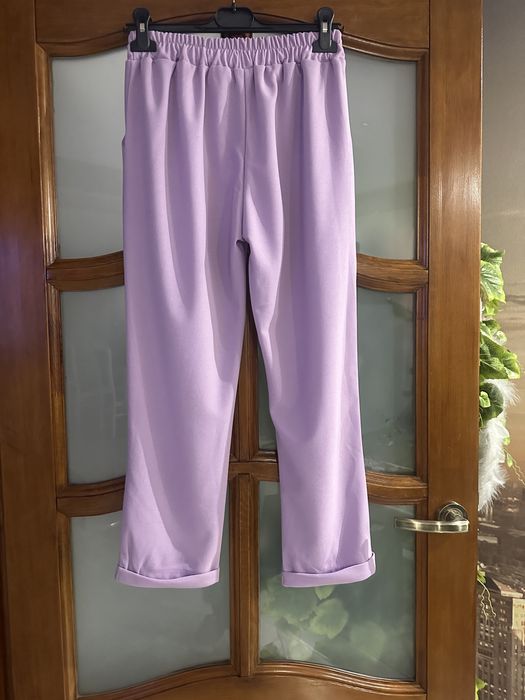 Spodnie letnie lila