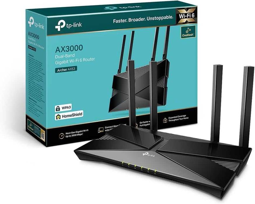 Router Dual Band Gigabit Wi-Fi 6