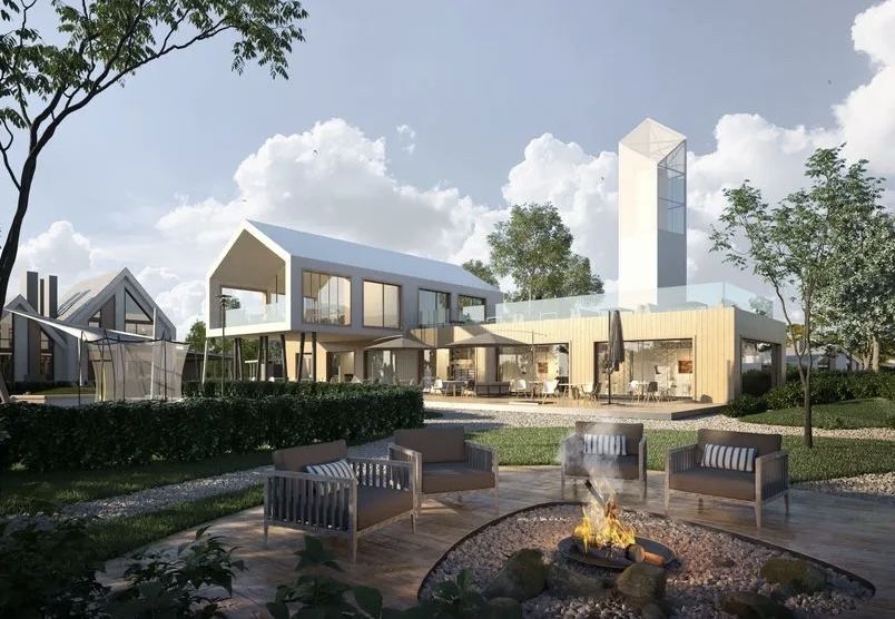 Продаж котеджу Fortezza в КТ Bellaggo, Осещина. На березі Десни. Без %