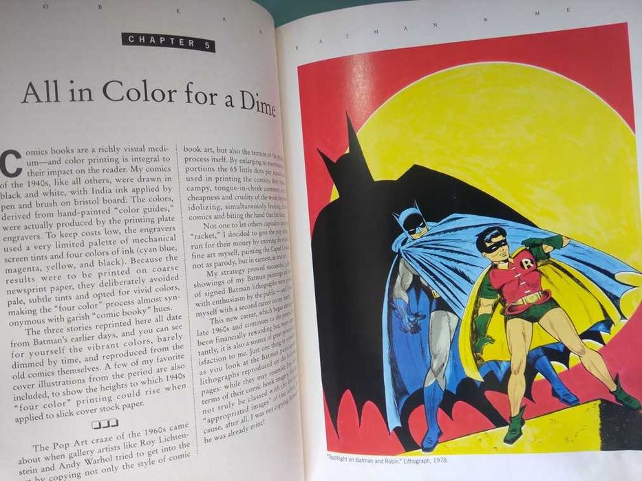 BATMAN & ME : An Autobiography by BOB KANE , Eclipse Books 1989