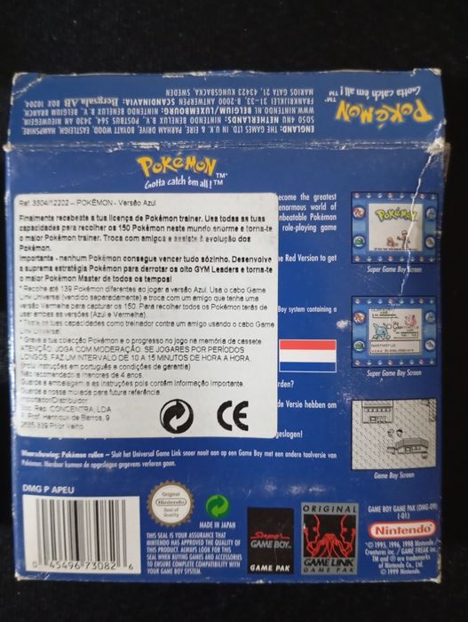 Pokemon blue gameboy
