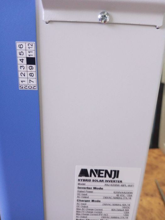 Гибридный инвертор ANENJI 6,2KW  48 PL (Parallel) с вай фай модулем