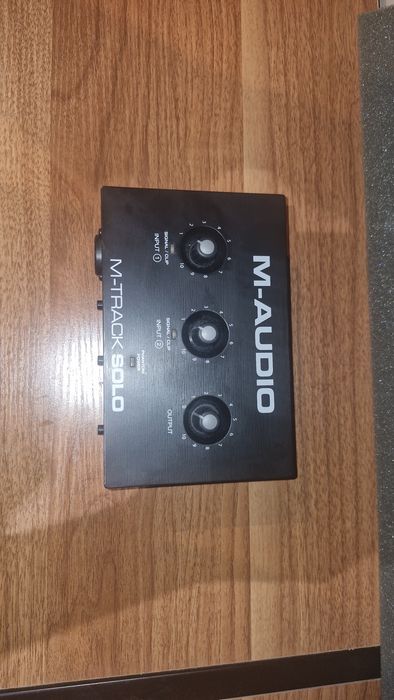 Sprzedam interfejs audio M-Track M-Audio solo. Stan nowy