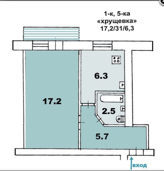 Оренда квартири у місті  Шахтарське