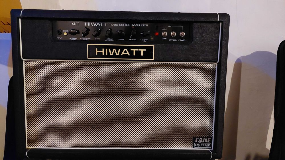 Amp HIWATT T40 C 40W/20W Combo Tube Series Amplifier Class A