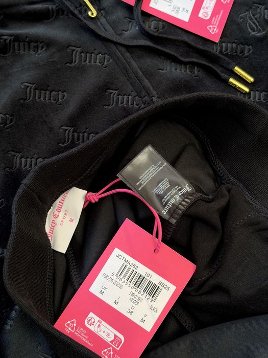 Велюровий костюм Juicy Couture новий оригінал без страз оверсайз M