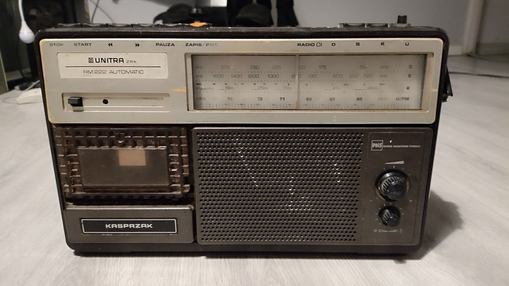 Unitra Kasprzak RM 222 Automatic – uszkodzony, do renowacji / kolekcji