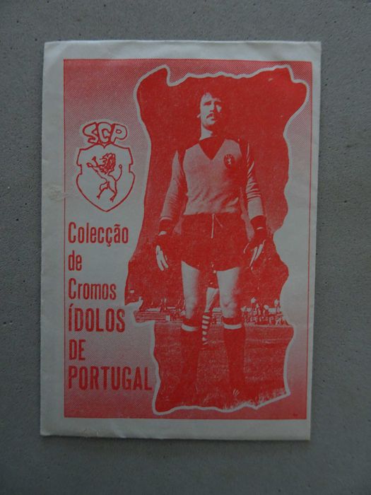 Carteira de cromos fechada Futebol Ídolos de Portugal - Sporting