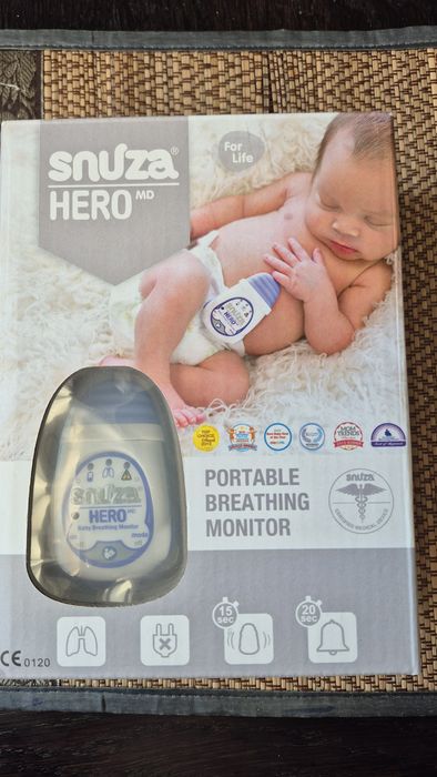 Monitor oddechu niemowlaka Snuza Hero