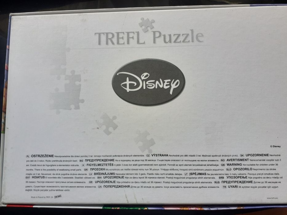 160 puzzli dla dzieci Disney